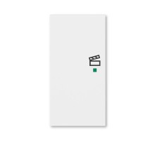 ABB Levit Белый Клавиша 2-ая левая с символом сцены free@home  6220H-A02103 03  2CHH622103A4003  ABB