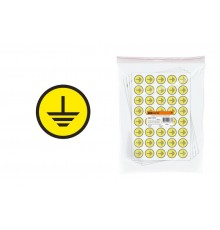 Символ Заземление 20х20мм   SQ0817-0019  TDM