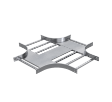 Х-образный ответвитель 80х300, R600, 1,5 мм, AISI 304  ILXM6830C  DKC