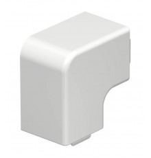 Крышка плоского угла кабельного канала WDK 30x30 мм (ПВХ,белый) (WDK HF30030RW)  6192815  OBO Bettermann