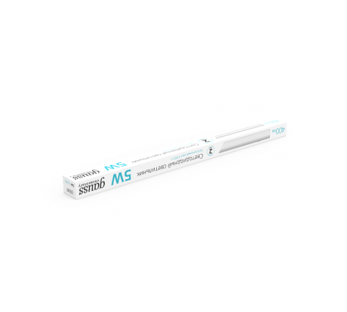 Светильник светодиодный TL Elementary линейный 5W 400lm 4000K IP20 310х22х33 LED 1/25  TL001  Gauss