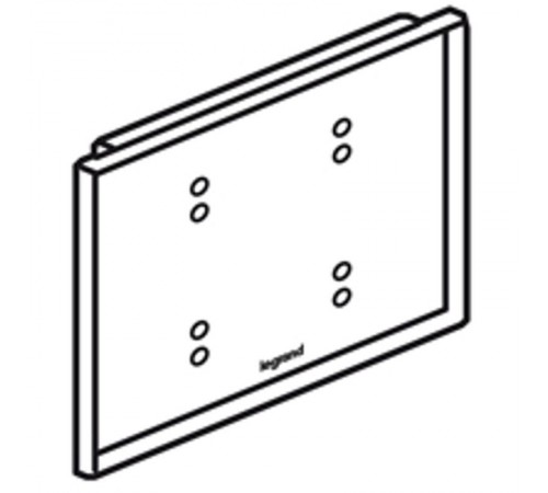 KNX Celiane Смальта Белая Глина Сенсорная панель управления 4-канальная, стекло  067572  Legrand