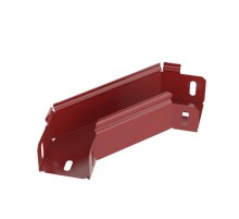 Угол горизонтальный 90 градусов Стандарт 100х80 RAL 3000  PR16.5400  Промрукав