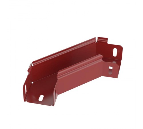 Угол горизонтальный 90 градусов Стандарт 100х80 RAL 3000  PR16.5400  Промрукав