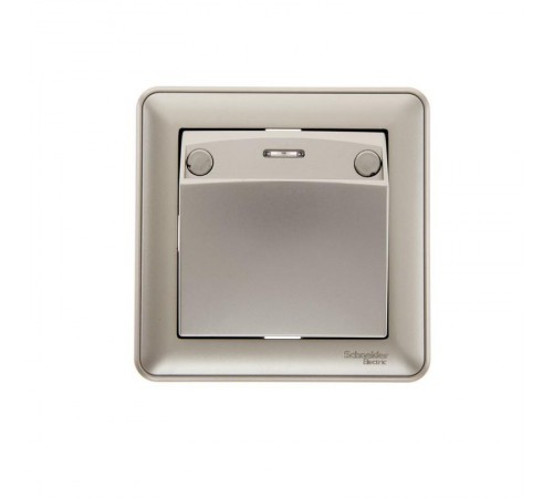 W59 Шампань Выключатель карточный 16А (в сборе)  VS616-051-48  SE