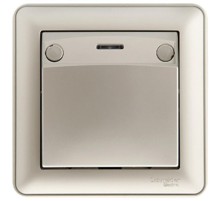 W59 Шампань Выключатель карточный 16А (в сборе)  VS616-051-48  SE