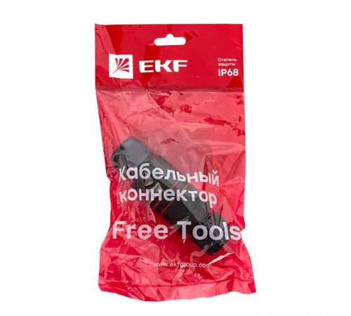 Кабельный коннектор I-образный (СМК 5PIN) IP68 FreeTools PROxima  cct2-smk5  EKF