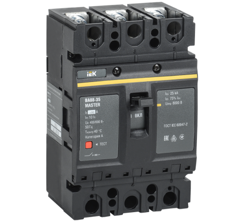 Выкл. авт. ВА88-35 3Р 100А 35кА MASTER IEK  SVA30-3-0100-02  IEK