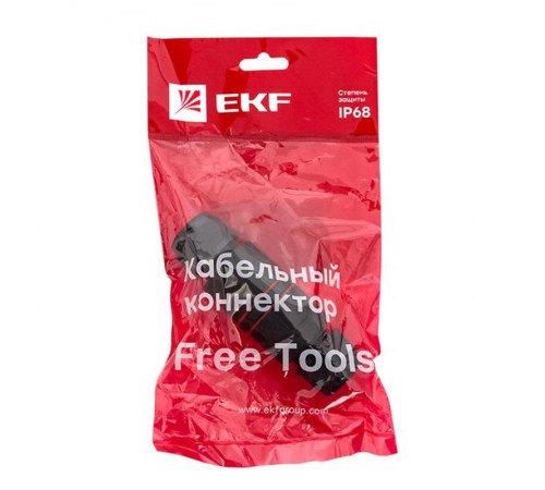 Кабельный коннектор I-образный (СМК 5PIN) IP68 FreeTools PROxima  cct2-smk5  EKF
