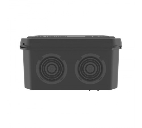 Коробка ответвительная с 8+2 кабельными вводами д.25/20 мм, IP55, 100х100х50 мм,черный  53800B  DKC