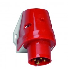 Вилка настенная 32A 4p 400V 6h IP44 Quick Connect размер 92x94 I 24405-Bals I Bals