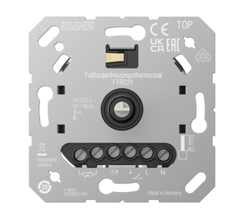 Термостат тёплого пола  FTR231  Jung