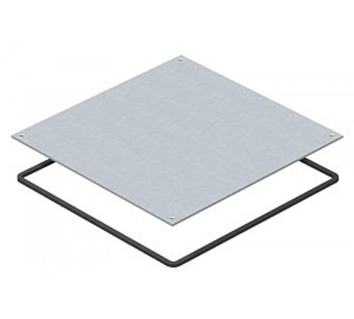 Заглушка монтажного основания UZD350 влагозащитная 383x383x4 мм (сталь) (DUF 350-2)  7400597  OBO Bettermann