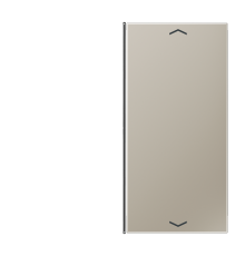 Клавиши для системы KNX, 2-группы; благородная сталь, ES2402TSAP Jung