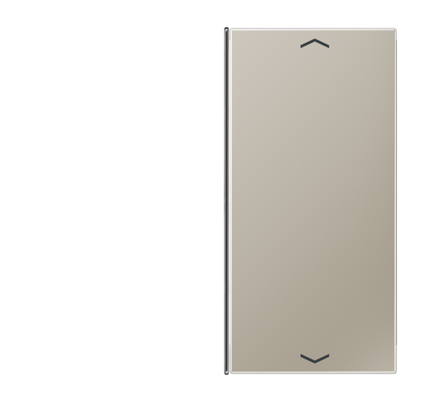 Клавиши для системы KNX, 2-группы; благородная сталь, ES2402TSAP Jung