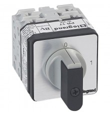 Выключатель - положение вкл/откл - PR 17 - 3П - 3 контакта - крепление на дверце  027407  Legrand