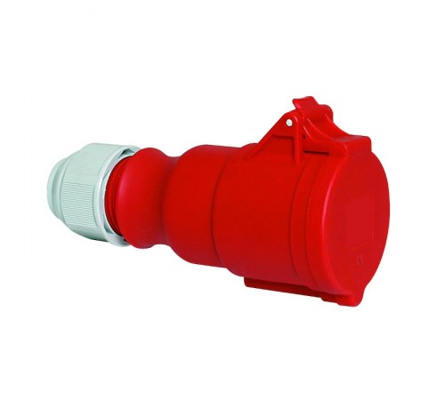 Розетка кабельная 32А 4р(3P+PE) 400В 6h IP44 31017-tls I 31017-tls-Bals I Bals