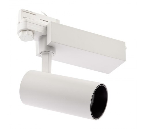 Светильник светодиодный трековый трёхфазный SТR-30-36-40K-W20 узкий луч 4000K белый  Б0049752  ЭРА