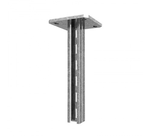 Подвес потолочный СТРАТ двойной 41х21х1200, толщ. 2,0 мм, гор. цинк, 375012  ППСД-41х21х1200-2,0-ГЦ   Ostec