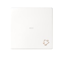 Simon 82 Клавиша с пиктограммой "звонок" для выключателя одноклавишного с подсветкой, S82, S82N, S82 Detail,  8200015-030  Simon