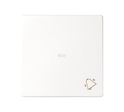 Simon 82 Клавиша с пиктограммой "звонок" для выключателя одноклавишного с подсветкой, S82, S82N, S82 Detail,  8200015-030  Simon