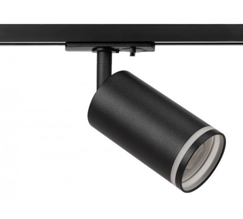 Светильник трековый TR52 - GU10 BK однофазный под лампу GU10 матовый черный  Б0054166  ЭРА