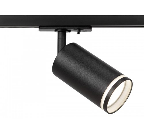 Светильник трековый TR52 - GU10 BK однофазный под лампу GU10 матовый черный  Б0054166  ЭРА