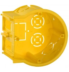 Коробка установочная СЗ d68x45мм для тв. стен (сборн, окон.) о/у IEK  UKT10-068-045-000-K1-N-UO  GENERICA