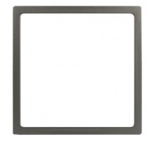 Рамка для розеток и выключателей Elegance 14-6001-16 декоративная, титан  Б0065848  ЭРА