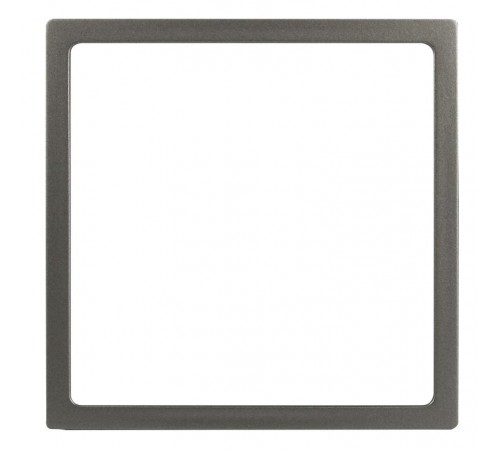 Рамка для розеток и выключателей Elegance 14-6001-16 декоративная, титан  Б0065848  ЭРА