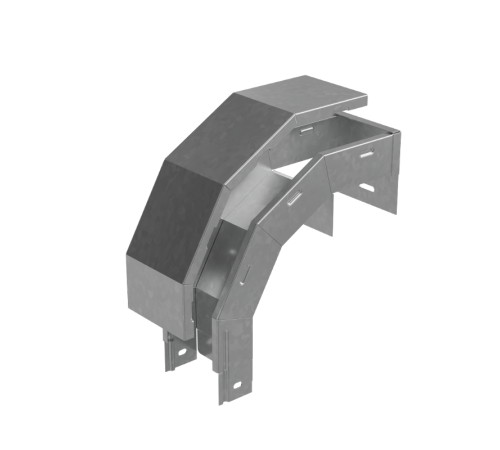 T-ответвитель крышка верт. вниз 50х300х100 мм "ПЛЮС"  OKTDplus50-300-100  КМ-профиль