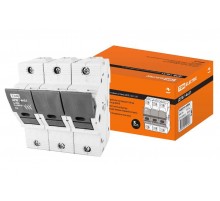 Держатель плавких вставок ДПВ 14х51 3П   SQ0216-0006  TDM