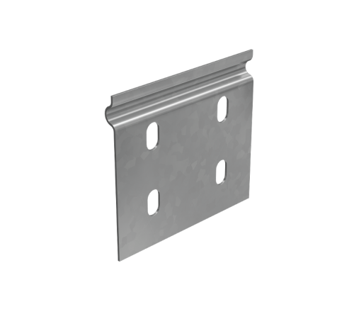 Соединительная пластина для борта 80 мм "ПЛЮС" INOX304  SP2plus INOX304  КМ - профиль