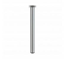 Ножка металл.круглая, нерегулир, D30х400мм, никель - накл.   151259  Tech-KREP
