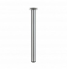 Ножка металл.круглая, нерегулир, D30х400мм, никель - накл.   151259  Tech-KREP