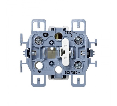 Simon 73 Выключатель 1-кл проходной, 10А 250В, S73, S73 Loft  73201-39  Simon