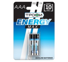 Батарейка щелочная (алкалиновая) LR03-2BL ULTRA (60/480/19200) (AAA)   Б0018946  ТРОФИ