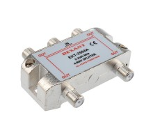 ДЕЛИТЕЛЬ  ТВ  х 4 под F разъём 5-2500 МГц "СПУТНИК"  05-6203  REXANT