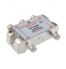 ДЕЛИТЕЛЬ  ТВ  х 4 под F разъём 5-2500 МГц "СПУТНИК"  05-6203  REXANT