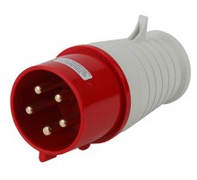 Вилка ЭРА переносная 025 3Р+РЕ+N 32А 380В IP44  Б0032854  ЭРА