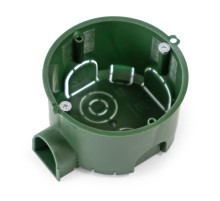 Коробка установочная 80-0560С безгалогенная (HF) 68х45 с саморезами (200шт/кор)  80-0560С  Промрукав