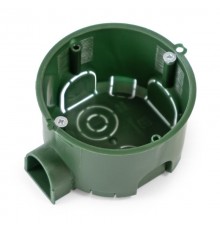 Коробка установочная 80-0560С безгалогенная (HF) 68х45 с саморезами (200шт/кор)  80-0560С  Промрукав