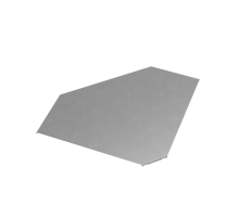 Крышка горизонт. угла 90 гр. 600 мм "ПЛЮС"  KGLplus90-600   КМ-профиль