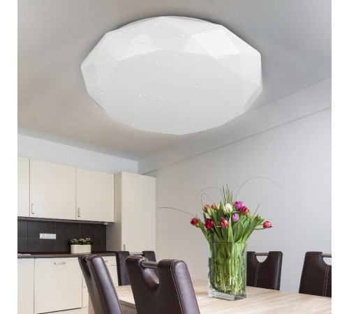 Светильник потолочный светодиодный SPB-6-18-6,5K Sparkle 18Вт 6500K  Б0054054  ЭРА