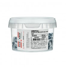 Саморез ШСММ св. 4,2х16 бел. KP RAL 9003 (200 шт) - ведро малое ( 0,34 кг)  125524  Tech-KREP