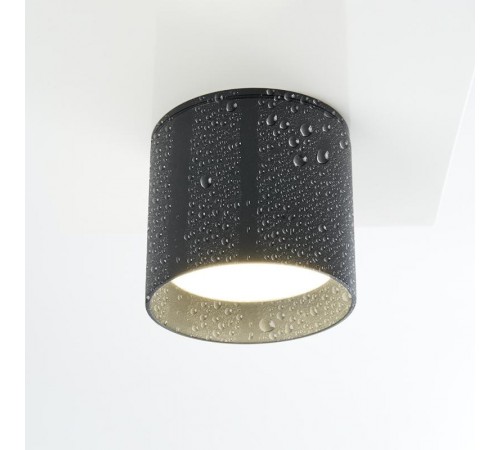 Светильник потолочный под лампу макс 12W, 230V, GX53, черный, HL363  41999  FERON