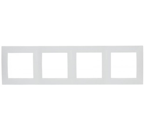 Simon 15 Белый Рамка универсальная, 4 поста  1500640-030  Simon