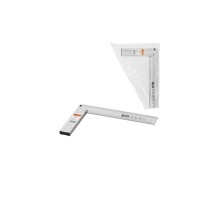 Угольник столярный 250 мм алюминиевый, усиленный, облегченная рукоятка, "Рубин"  SQ1018-0511  TDM