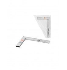 Угольник столярный 250 мм алюминиевый, усиленный, облегченная рукоятка, "Рубин"  SQ1018-0511  TDM