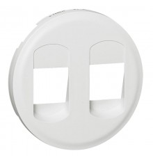Celiane Белый Накладка 2-ой аудиорозетки (2 мех 67311)  068212  Legrand
